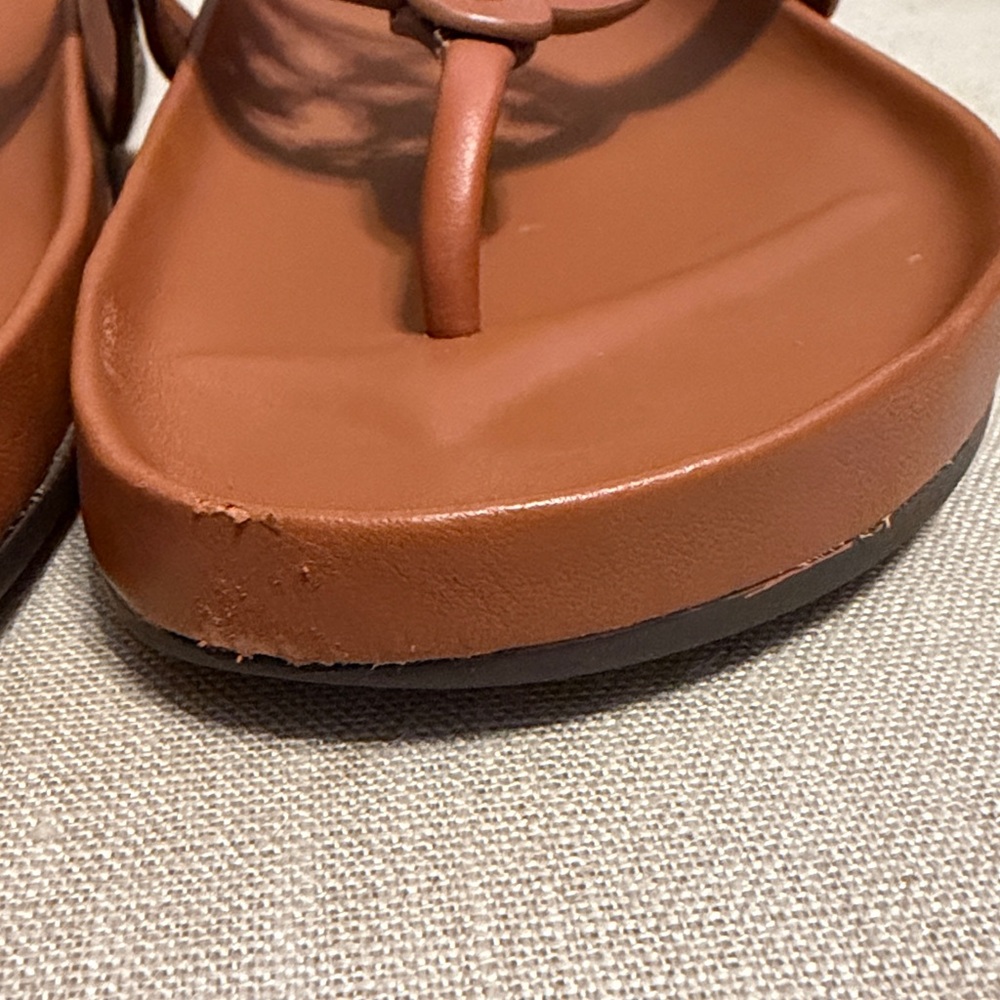 Tory Burch Brown Sandals, Size 7.5 - Picture 5 of 12